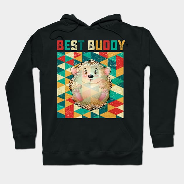 Best Buddy Porcupine Hoodie by danieldamssm